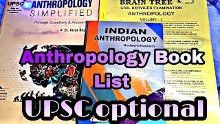 My Anthropology Book List UPSC Optional anthropology book