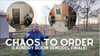 Chaos to Order (Laundry Room Remodel Finale)