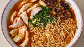 Chicken Ramen Recipe (Instant Ramen)