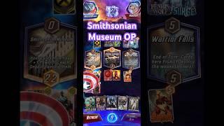 Clutch value from Smithsonian Museum! #marvelsnap #nolucksgiven #featuredlocation