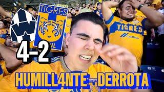 HUMILLADOS POR MONTERREY  | RAYADOS VS TIGRES | CLÁSICO REGIO 139 | LIGA MX J12 AP2024 | REACCIÓN