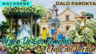 Dalo Parokya: Virgen De Los Remedios & Santo Cristo del Perdon visits Macabebe Pampanga #ApungKulas