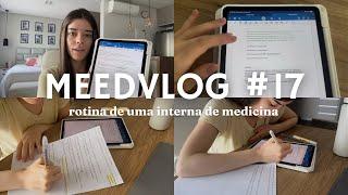 ESTUDE COMIGO PRA PROVA DO INTERNATO DE PEDIATRIA | MEEDVLOG #17 - ROTINA DE UMA INTERNA DE MEDICINA