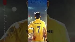 #shorts #youtube #csk || csk ms.dhoni gethu whatapp status video ||mjs of edit creation