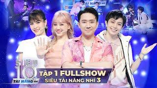 Siêu Tài Năng Nhí Mùa 3 - TẬP 1 FULL | Trấn Thành "rời ghế nóng" ngay tập đầu tiên mùa 3 vì Hari Won