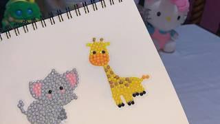 Giraffe Diamond Painting | Hanaboo