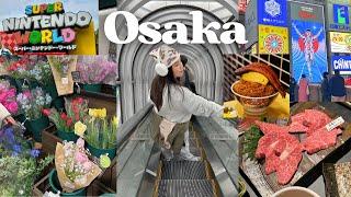 Osaka Vlog | Dotonbori, Umeda, Universal Studios, BEST food 2024 