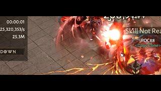 Diablo Immortal Blood Knight 500 mill DMG on Test Dummy