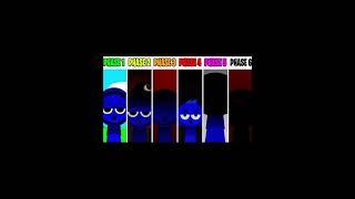 phase 1 to phase 6 jevin sprunki Incredibox @William_ganjunadi #shorts