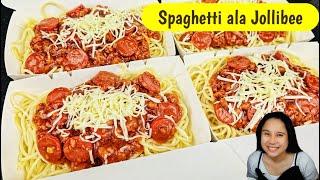 Gawin sa Bahay ang Spaghetti ALA Jollibee!