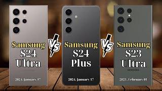 Samsung S24 Ultra vs S24 Plus vs S23 Ultra - [Mr.Compare] Full Infomation