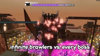 Infinite Brawlers vs. Every SUPERBUFFED TDS Boss