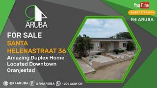 Santa Helenastraat 36, Family Duplex home For Sale in Aruba