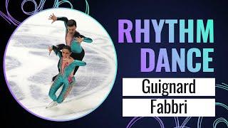 GUIGNARD / FABBRI (ITA) | Ice Dance Rhithm Dance | Grand Prix NHK Trophy 2023 | #GPFigure