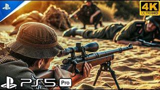 BATTLE OF EL ALAMEIN 1942 (PS5) Realistic ULTRA Graphics Gameplay [4K 60 FPS] Call of Duty