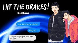 "Hit The Brakes!" | Facing Their Fears series | Kinkuni | Haikyuu Texts [Revoiced]