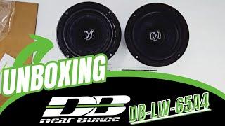 MINI UNBOXING Impressive DB-LW-65A4 6.5" Mid-Bass Speakers from Deaf Bonce @AlphardUSA