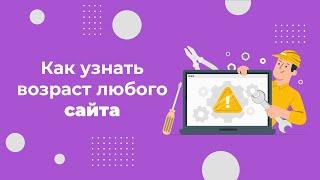 Как узнать возраст сайта и домена: 3 простых способа