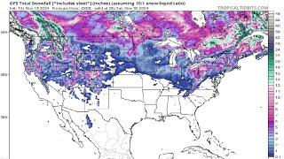 Winter Weather Warnings for 7 States - 12,000-Year-Old Spindles