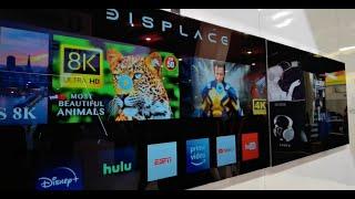 Displace presents world's first wireless TV at CES 2023