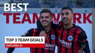 BUNDESLIGA | Top 3 Team Goals Matchday 26 - Teamwork Makes The Dream Work