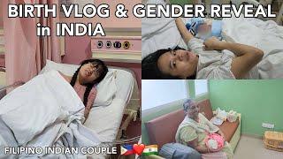  Life in India: Birth Vlog and Gender Reveal. Emergency C-Section Experience