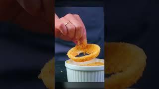 If there's only onion  in the fridge | I'm cooking crispy onion rings in the fryer