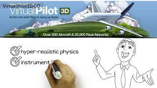 Virtual Pilot 3D Review - Designed EXCLUSIVELY For Flight Enthusiasts Or Pilot In Training!