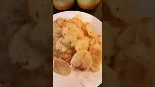 How to make fresh potatoes crispy.