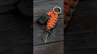 Para Claw knife  paracord keychain #shorts