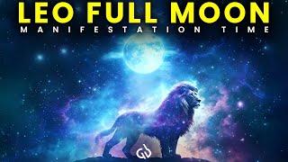 Leo Full Moon Meditation: Amplify Money Manifestation & Abundance Flow, February 2025