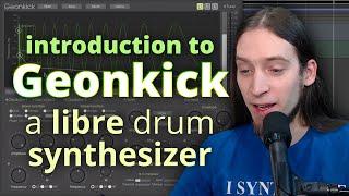 Introduction to Geonkick - a free and open-source drum synthesizer