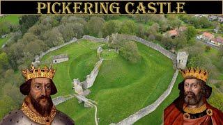 Pickering Castle | 10th Century  | Walking Tour | Drone footage | 4K