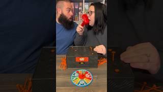 That Last Pop Was LOUD!! Couple Plays Crazy Blast Box Game! #boardgames #couple #shorts