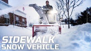 The Most Capable Sidewalk Snow Stander