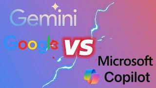 Microsoft Copilot VS Google Gemini: Which AI Should You Choose? | 2024 BEST AI | Chatgpt