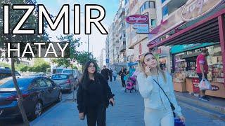 Explore İzmir's Hatay Like a Local: Streets & Public Market in 2024  (4K Walk)