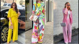 BEAUTIFUL AND COMFORTABLE SUITS IN PAJAMA STYLESUMMER TROUSER SUITS