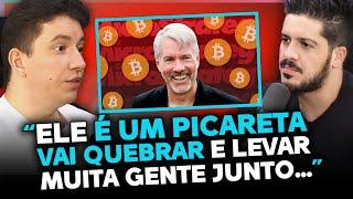 O MAIOR INVESTIDOR DO BITCOIN VAI QUEBRAR (MICHAEL SAYLOR)