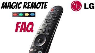 LG Magic Remote FAQ (2021)