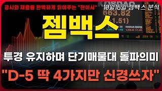 [젬백스 주가전망] 투자경고 유지하며 단기매물대 돌파한 의미."D-5 딱 이 4가지만 신경쓰자"