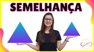 SEMELHANÇA DE TRIÂNGULOS ‍ PROF GISELE RAMOS