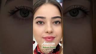 Claro Amazon Sekoya Yeşili  #lens #renklilens #clarolens #beauty #makeup #lens #lashes #renklilens