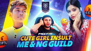 CUTE GIRL INSULT ME & NG GUILD  TAGARU VS 4 FAN TAGARU @NonstopGaming_