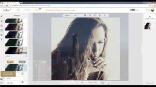 Make a double exposure effect online with Fotor with in 1 minute!
