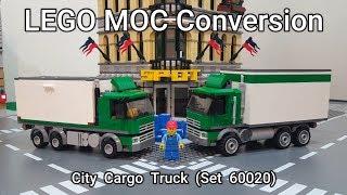 LEGO MOC Cargo Truck Conversion (Set 60020)