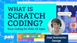 What is Scratch Programming? - Easy Block Coding Language for Kids Ages 8+ | Start Learning Coding!