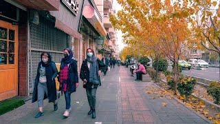 TEHRAN - Walking from Enghelab St. to Bazaar / تهران - خ انقلاب و بازار