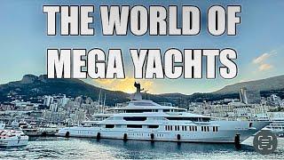 MONACO HOME OF MEGA YACHTS IN 4KHD @archiesvlogmc