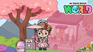 SMALL HOUSE ALL PINK Luxury Royalty Fancy Aesthetic | House Design In Toca Boca World 